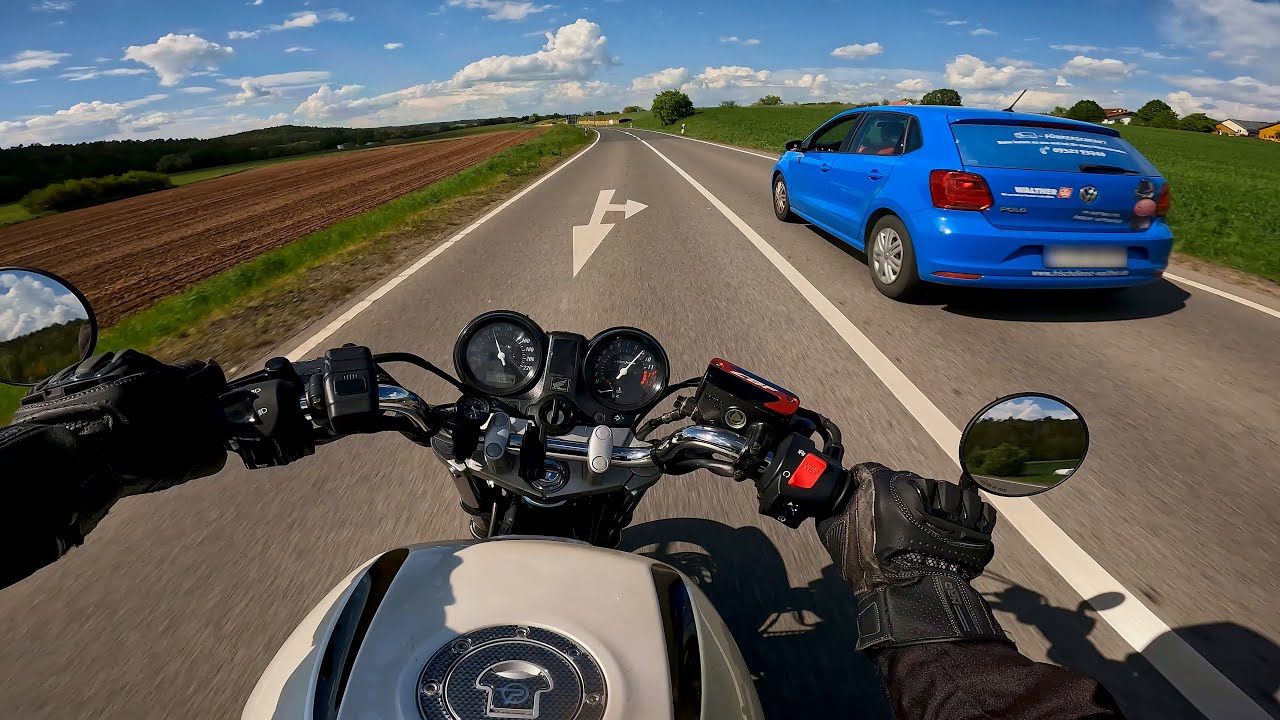 RIDEOUT ON A SUNNY DAY🌞| HONDA CBF 600 | RIDE POV [4K | RAW SOUND]