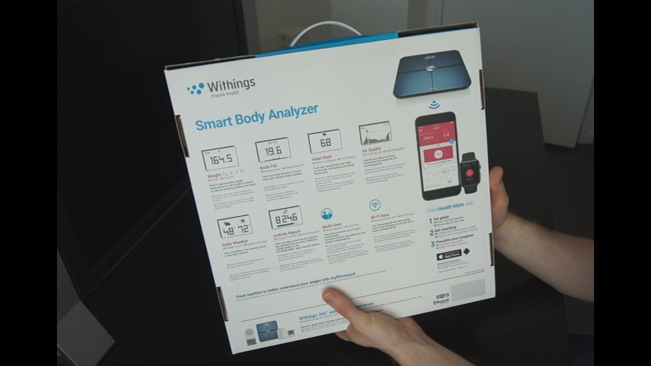 La balance connectée Withings WS-50 Smart Body Analyzer