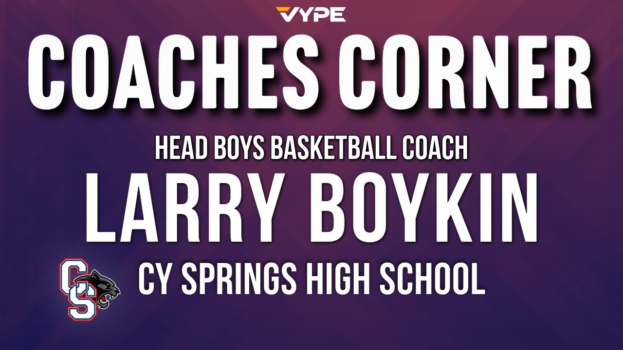 COACHES CORNER | Cy Springs Hoop Coach Larry Boykin is one step away from playing for a State Title