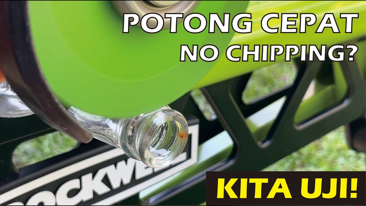 Bisa bagus tidak ya hasil potong kaca dengan mata gerinda kaca ini?