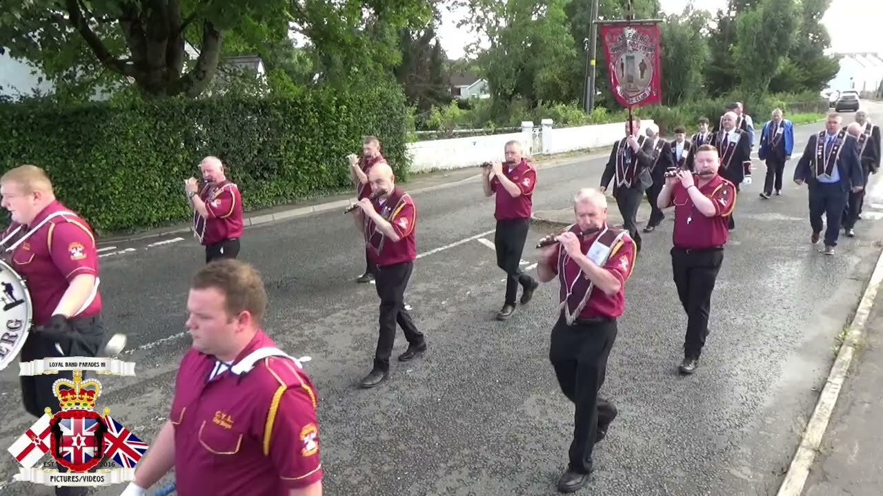 Castlederg Young Loyalists Old Boys FB (Full Clip) @ Before Heading to Londonderry Parade 2025