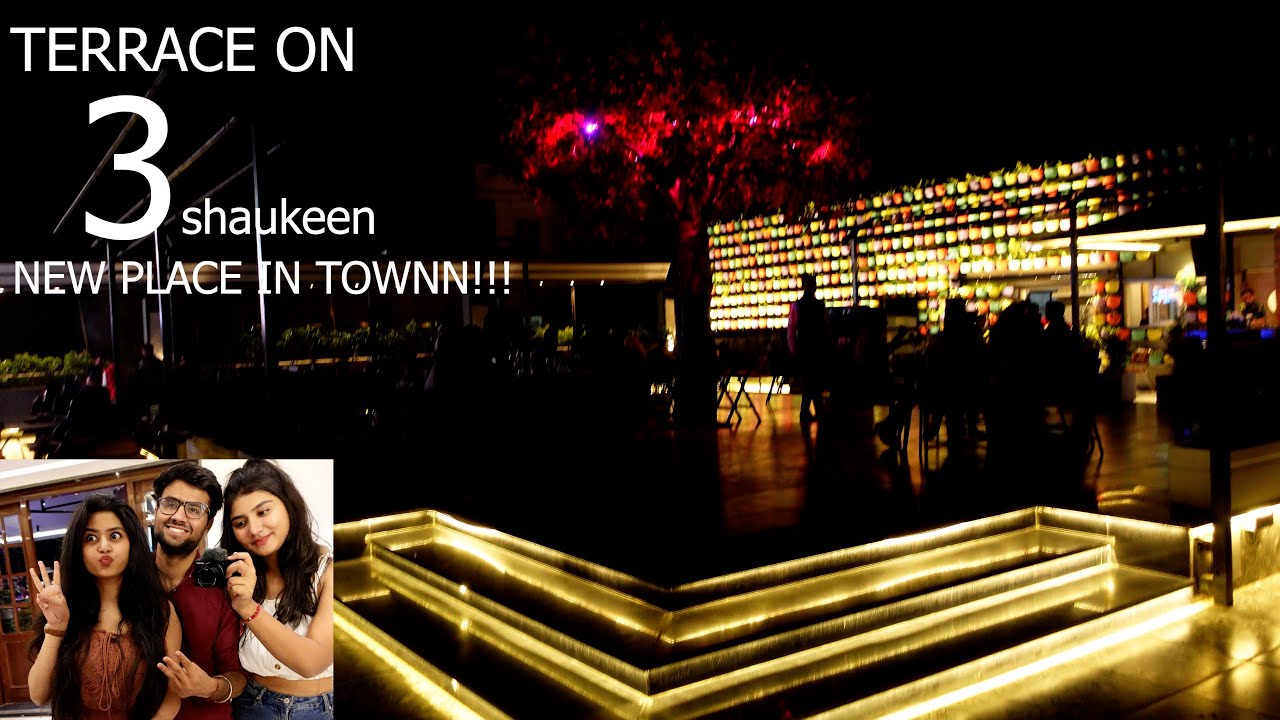 Terrace On 3 | Best #RoofTop restaurant in Jammu | #vlog | #3shaukeen | #34