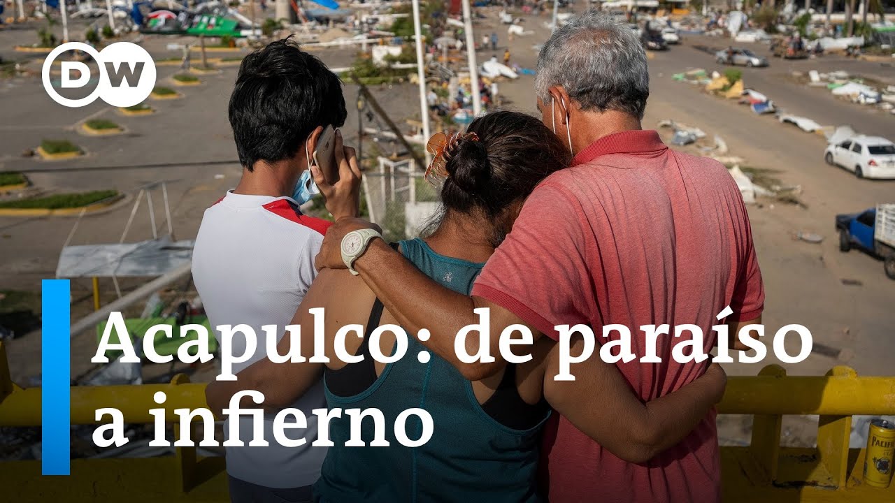 Acapulco vive un infierno tras el huracán Otis