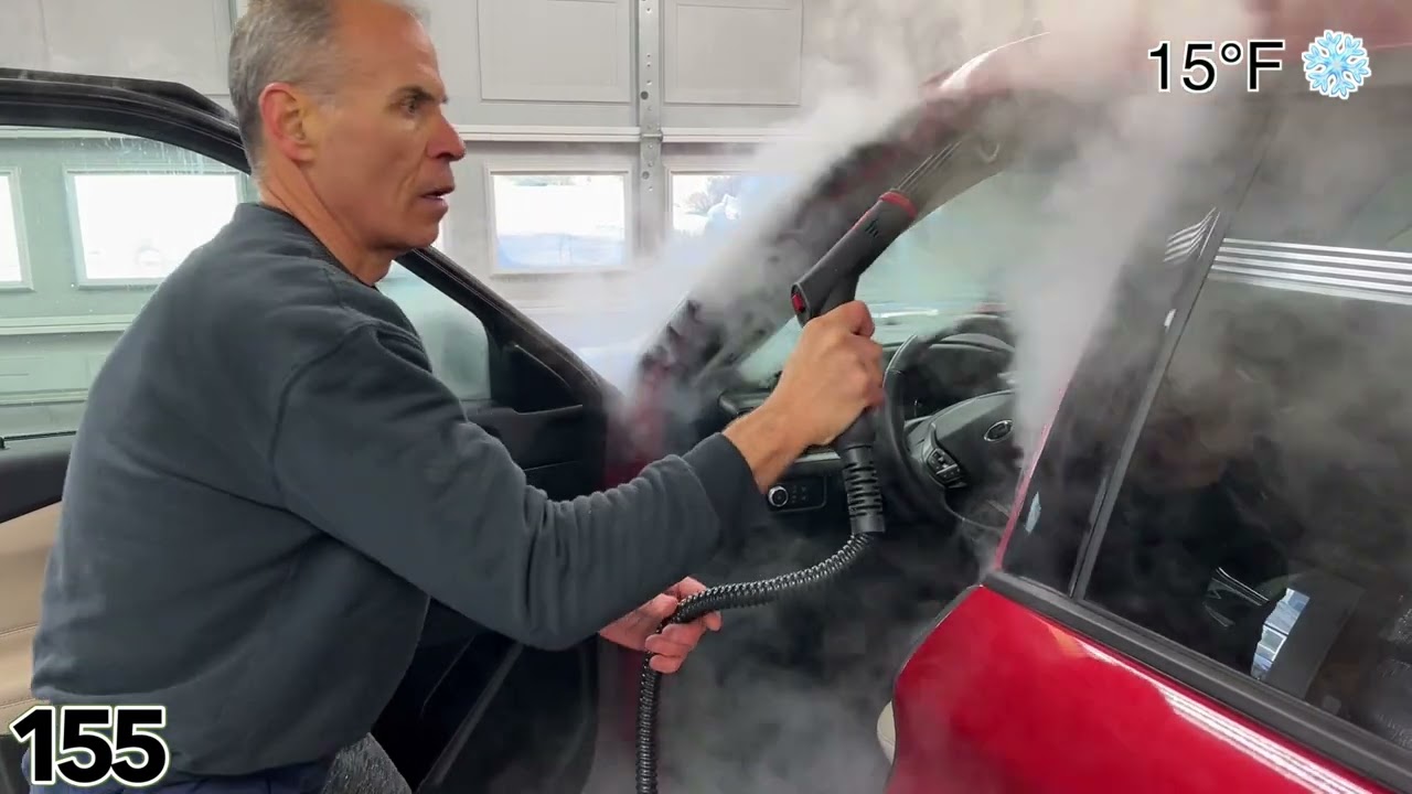 Detailing Exterior with Steam in Freezing Temperatures 15°F