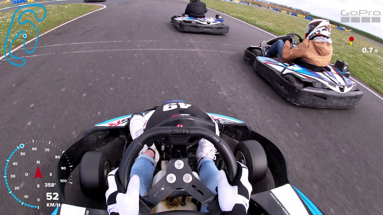 Karting location 390cm2 ! LE GROS BORDEL A 22!!!(PART 1) Saint Pierre sur Dives