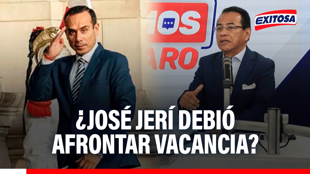 🔴🔵 José Jerí fue censurado por el Congreso: ¿Correspondía una vacancia presidencial?