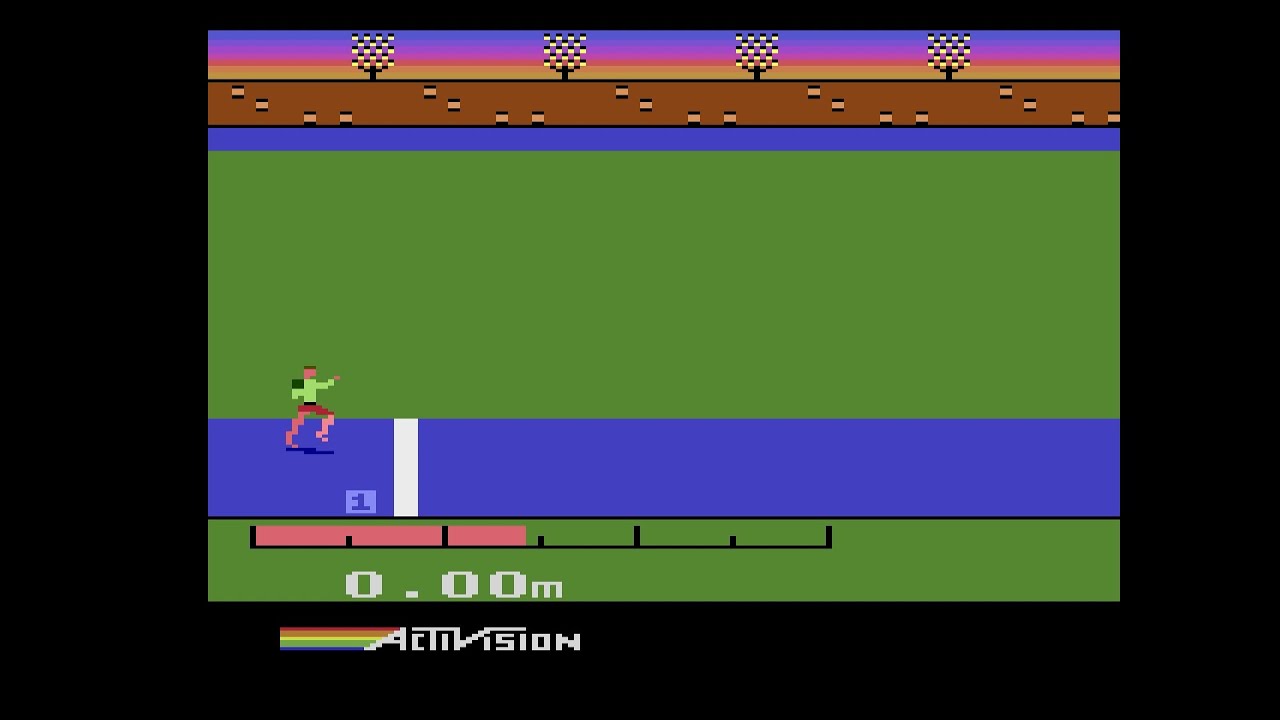 Atari 2600: Activision Decathlon