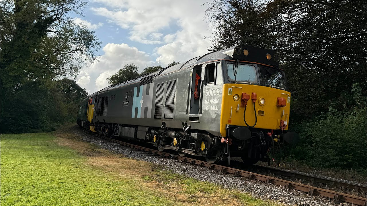 Cab ride in 50008 on the Bodmin Railway!