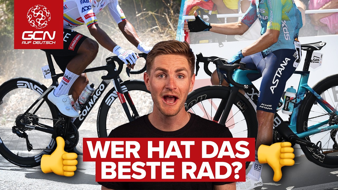 Die R&auml;der der Profis unter der Lupe!