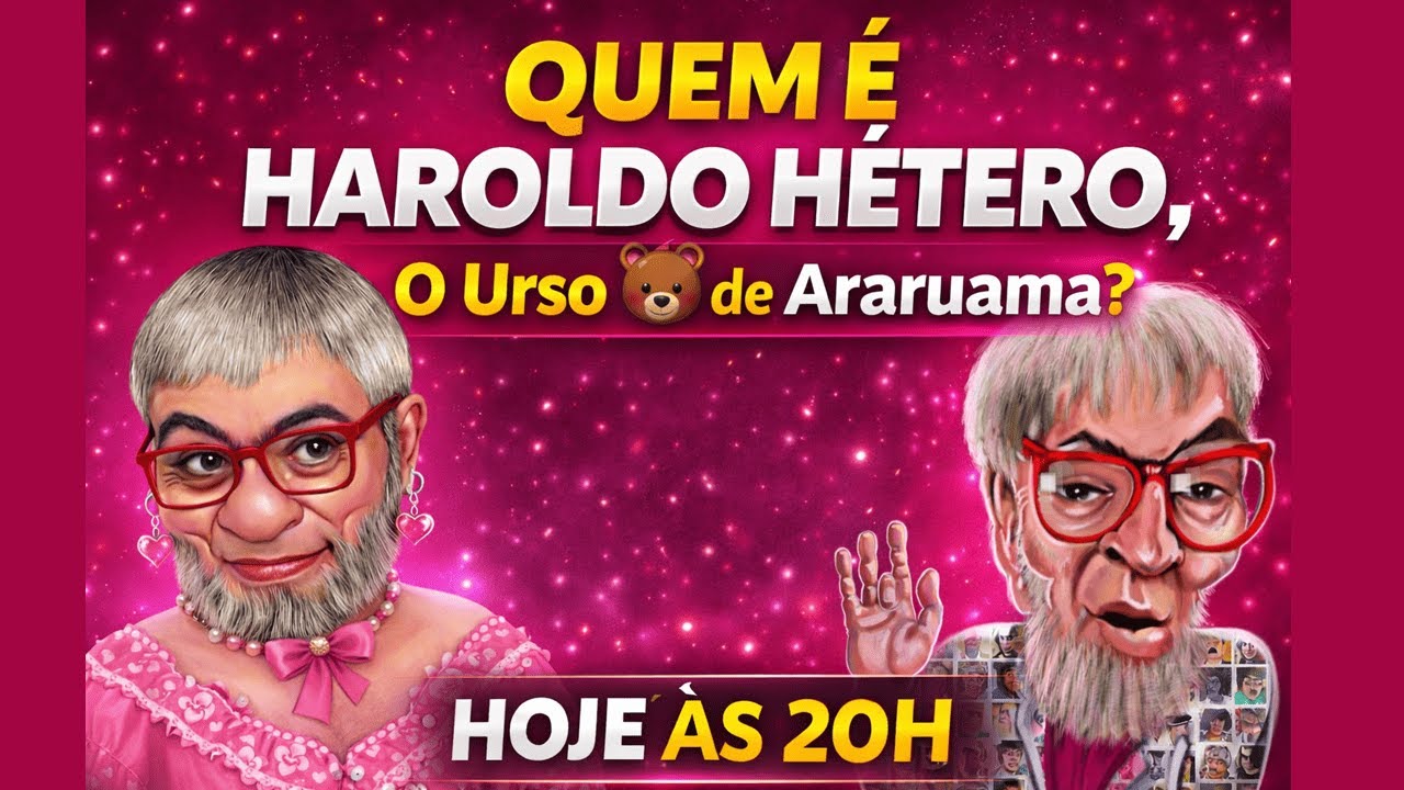 QUEM É HAROLDO HÉTERO, O Urso 🐻 de Araruama? | LIVE DO CHICÃO