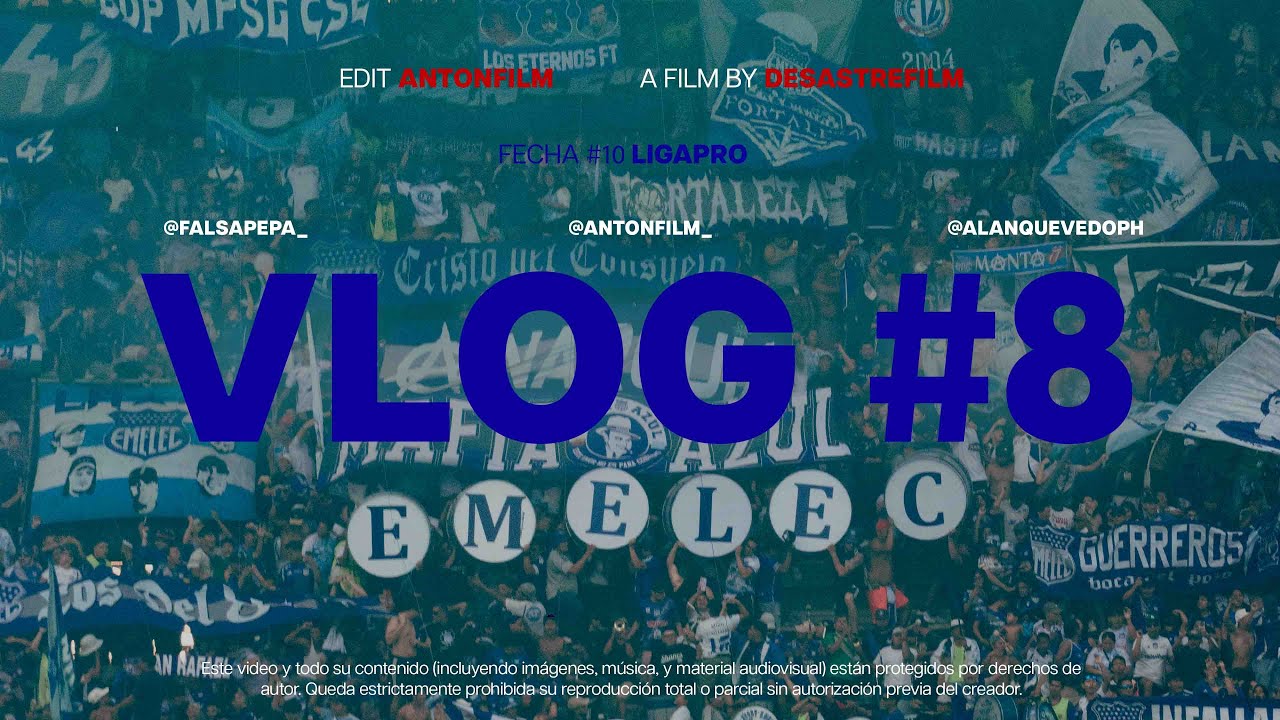 ESPECIAL 96 AÑOS, EMELEC ES UNA FIESTA (VLOG #8) || FECHA 10 EMELEC (0) VS TECNICO (1)