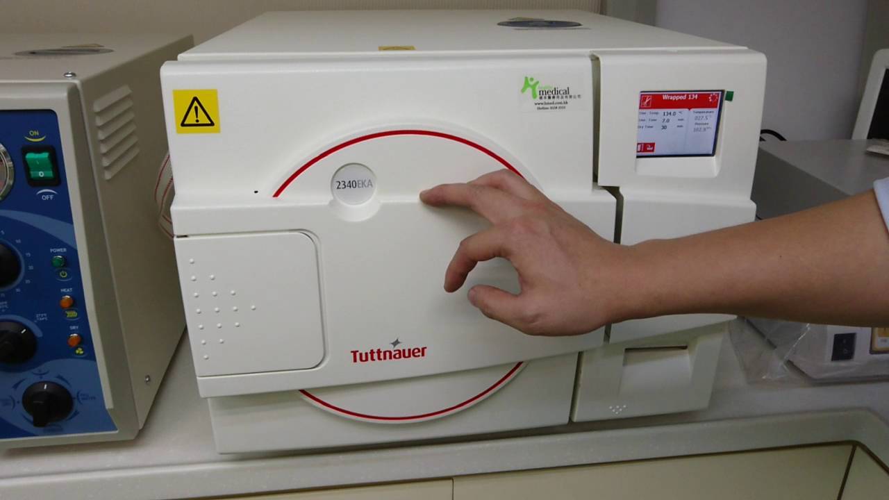 Operation of Tuttnauer D Line series Autoclave