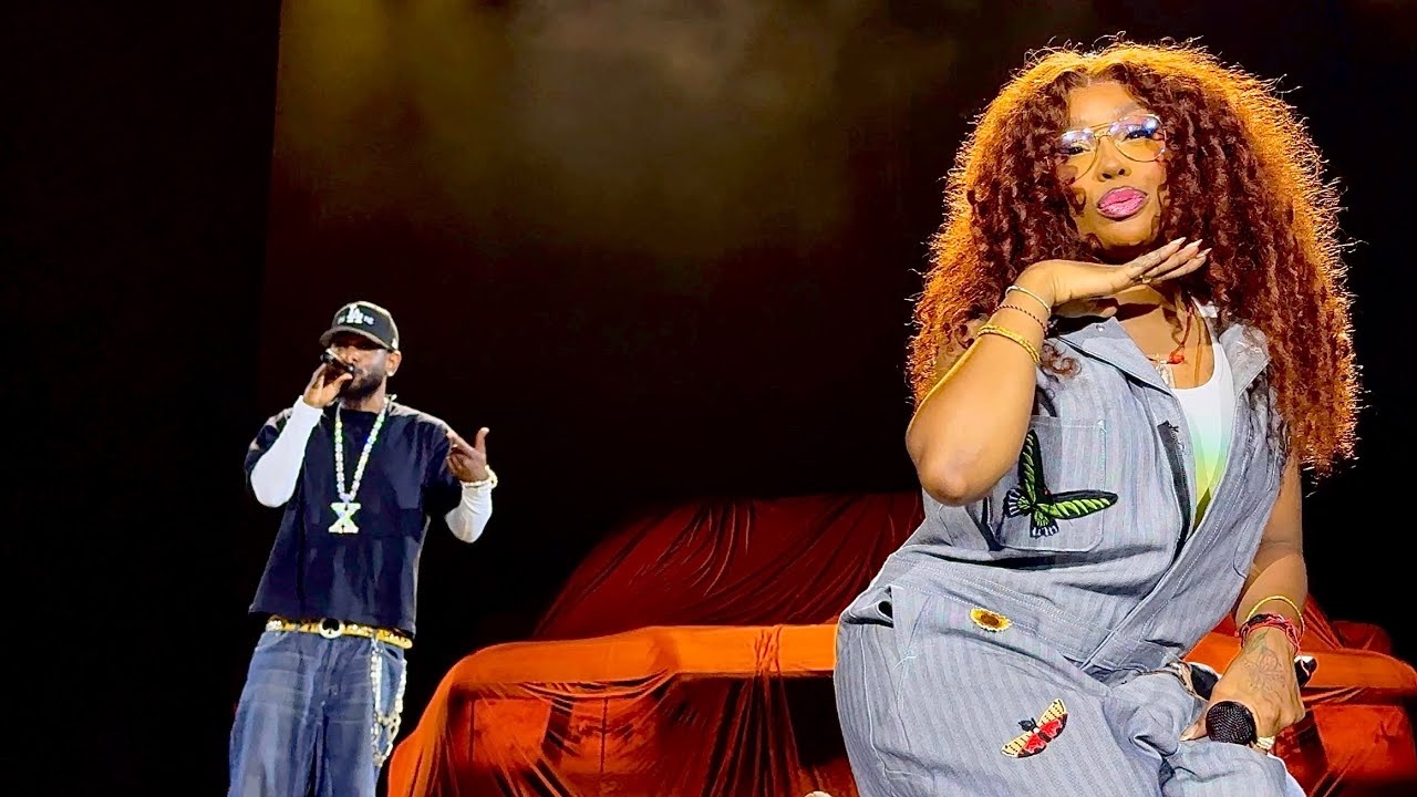 Kendrick Lamar & SZA - luther & gloria (Live from Grand National Tour 2025, Barcelona, Spain)