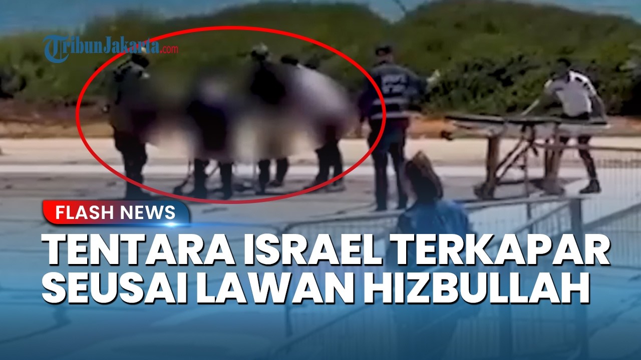 Serangan Balasan Hizbullah Bikin Tentara Israel Tumbang, Langsung Dievakuasi Helikopter ke Haifa