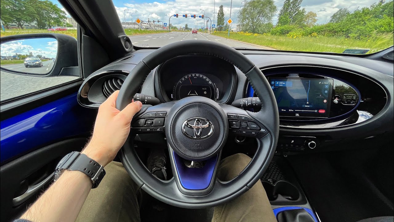 Toyota Aygo X [1.0 VVT-i 72 HP] | Test Drive #139 | POV Driver. TV | ASMR