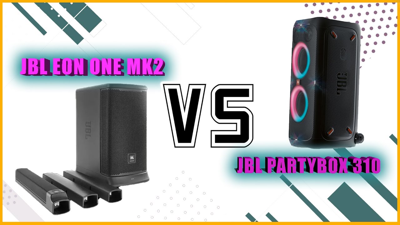 JBL EON ONE MK2 VS PARTYBOX 310 - SOLO SPEAKER | cuộc chiến của những con loa karaoke !!!