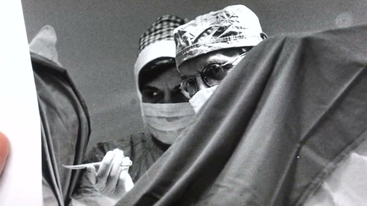 Black and White Printmaking Example: Dr. Biber and Nurse (Remake for ©)