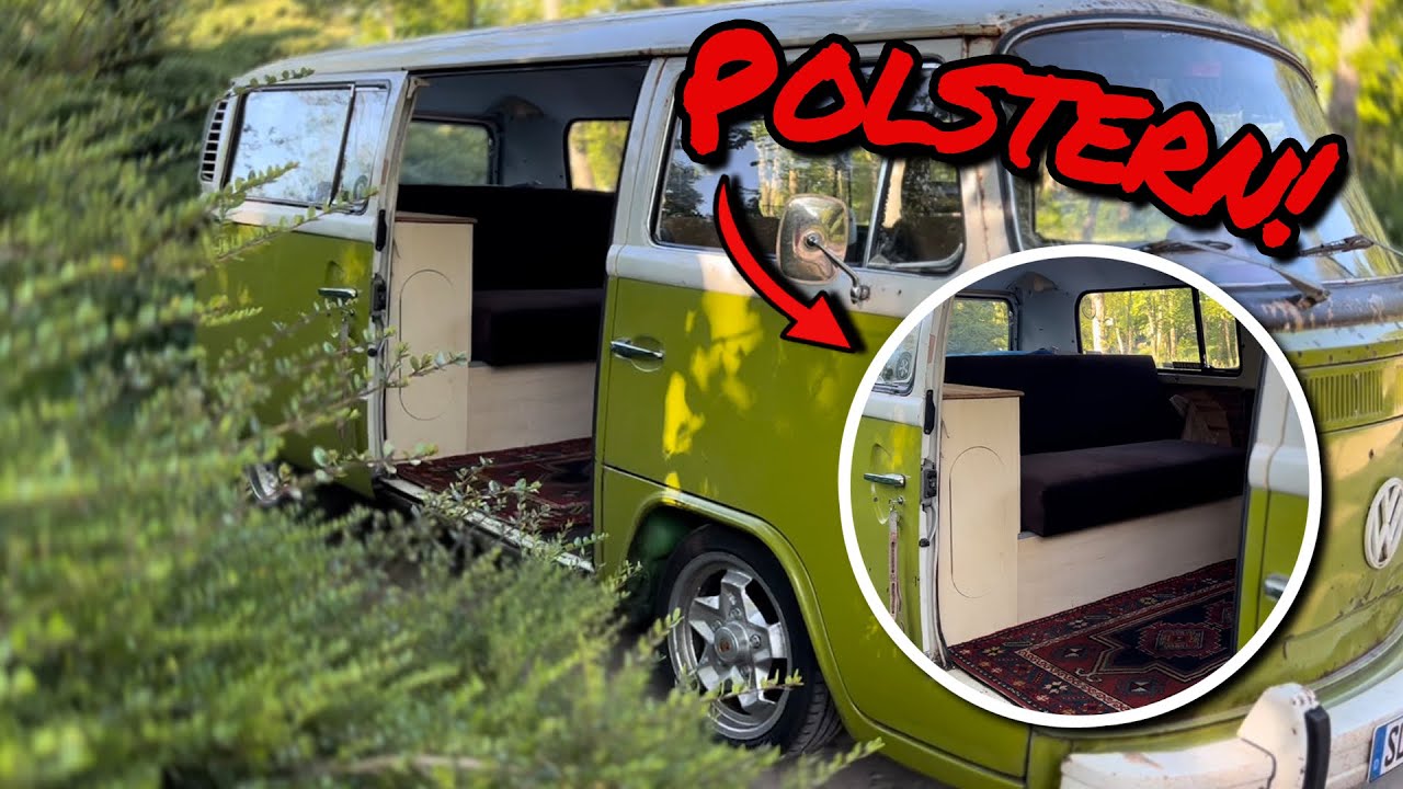 POLSTERN | Der Bus ist aufgemöbelt - Der Innenausbau ist fertig! | HARDMOOD
