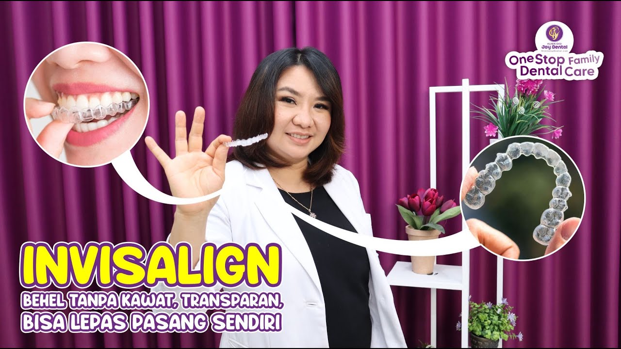 BEHEL GIGI ONLINE  Invisalign Behel terbaru yang canggih dan serba online