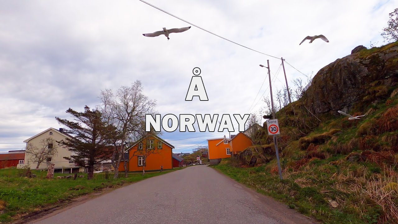 &Aring;, Norway - Driving Tour 4K