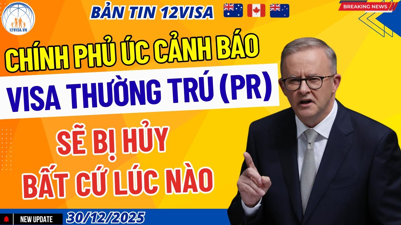 Tại sao thường trú nhân Úc có thể bị hủy bỏ - Những điều bạn phải biết #12Visa #dinhcuuc #duhocuc