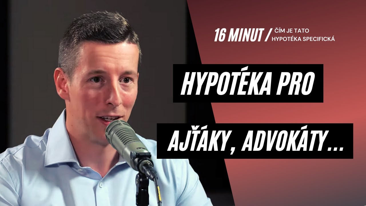 Hypotéka pro ajťáky, advokáty, architekty a podobná povolání
