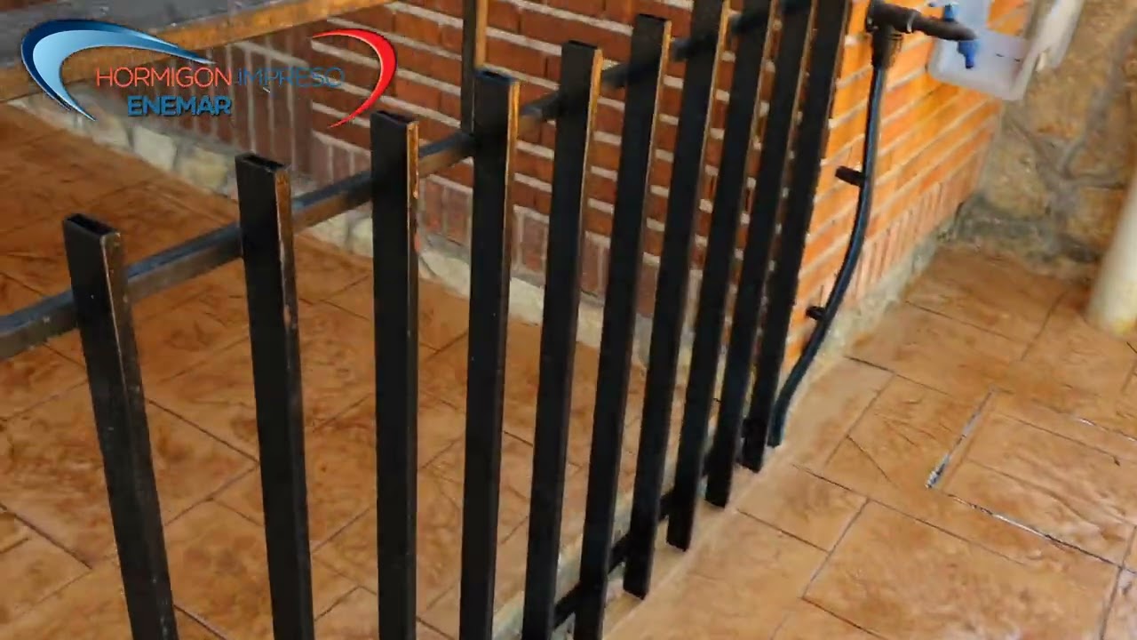 Hormigón impreso en Griñon, Madrid | Empresa Enemar®