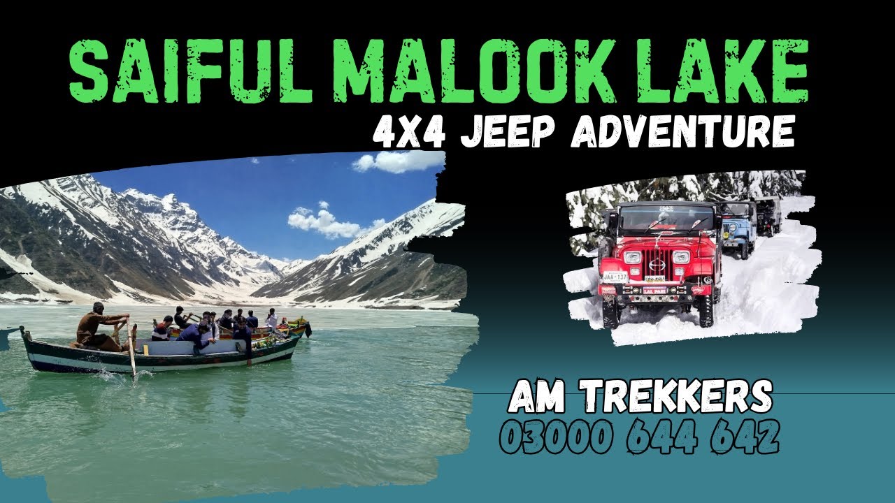 Road Trip to Saif ul Malook Lake | Jeep Adventure & Scenic Mountain Drive