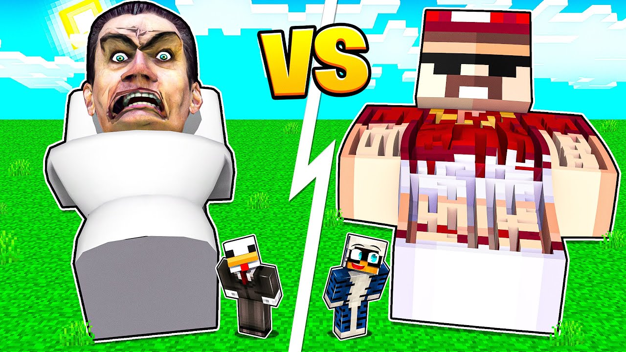LABIRINTO SKIBIDI TOILET CONTRO LABIRINTO SKIBIDI DOP YES - MINECRAFT ITA