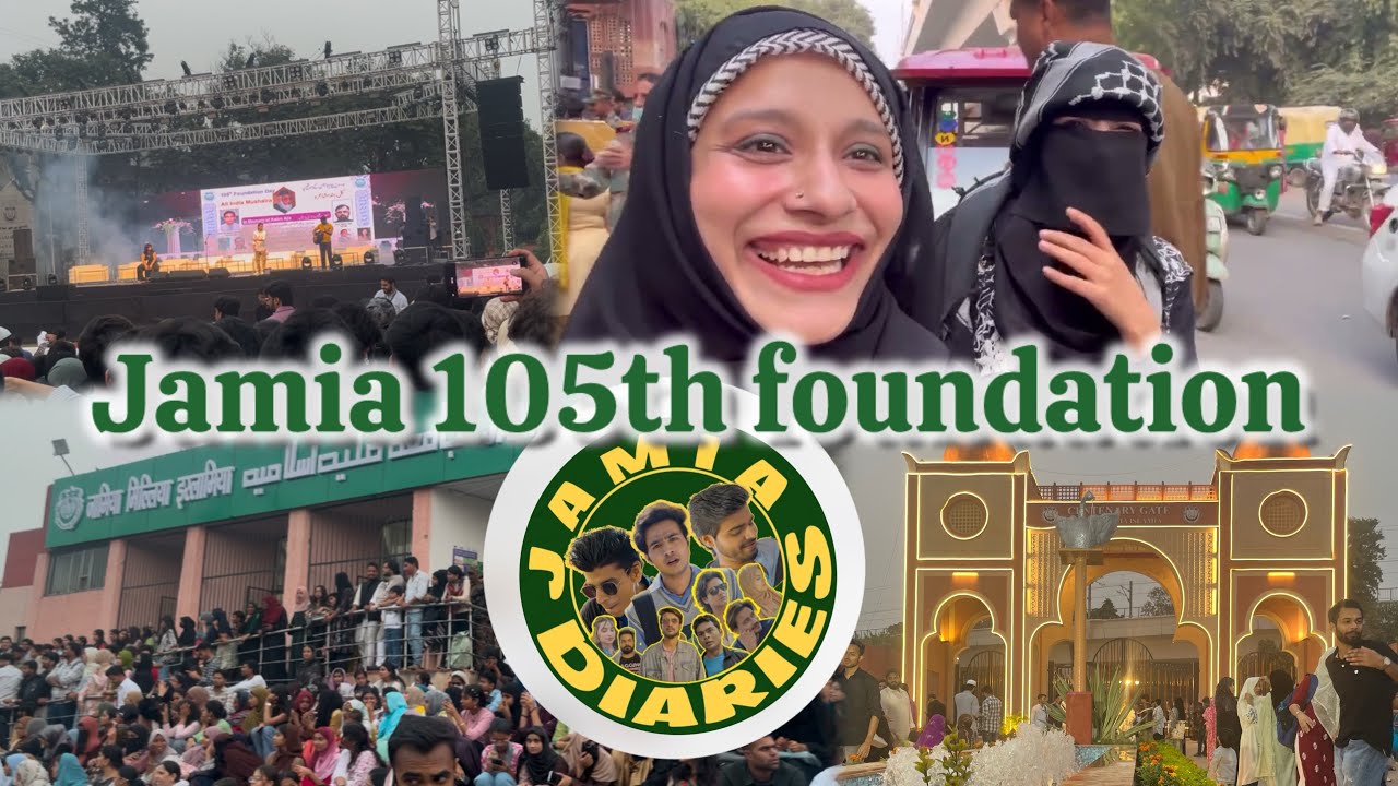 Jamia 105th foundation Talimi Mela l Jamia Diaries l