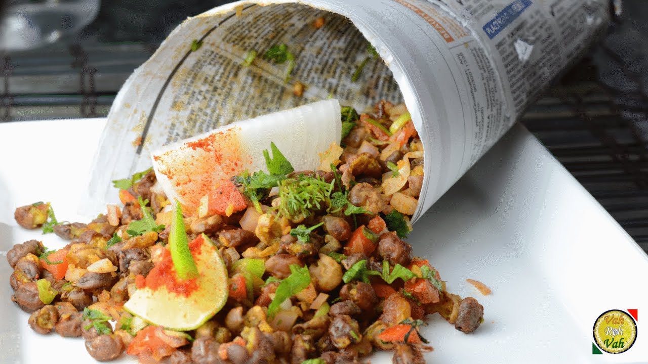 Chana Jor Garam - Indian Garbanzo Street Snack  - By Vahchef @ vahrehvah.com