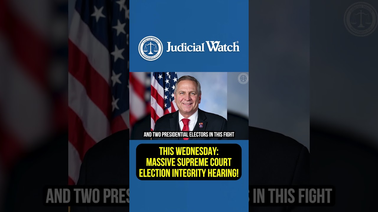 THIS WEDNESDAY: Massive Supreme Court Election Integrity Hearing!