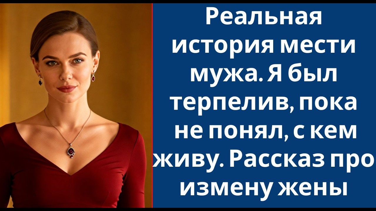 Реальная история мести мужа  Я был терпелив, пока не понял, с кем живу  Рассказ про измену жены