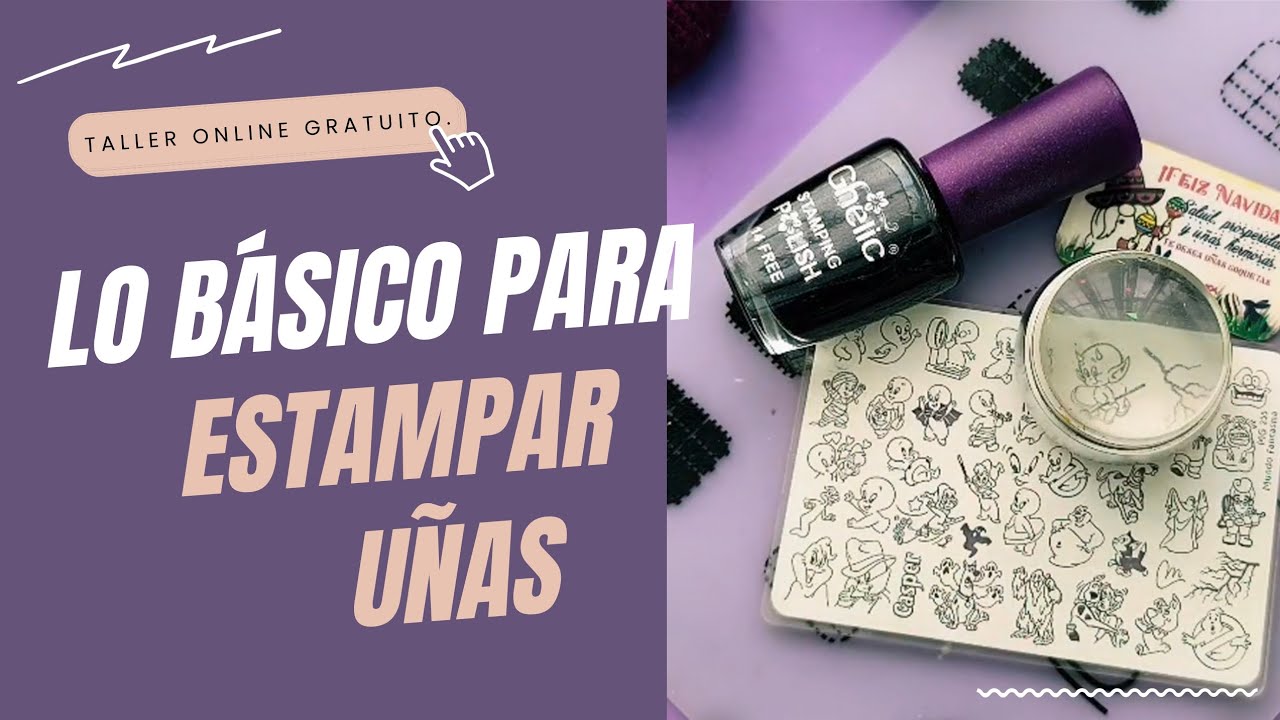 Stamping Nail Art paso a paso: teoría y herramientas básicas para uñas perfectas 💅🏻💯