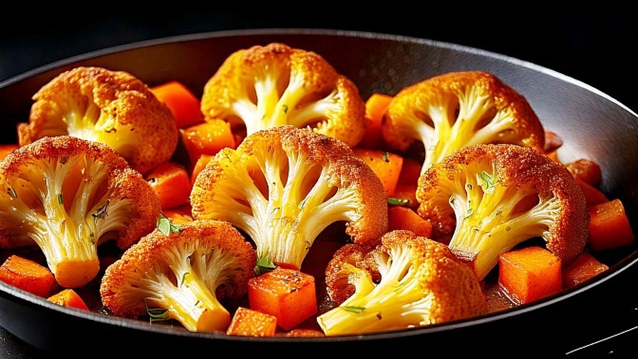 Blumenkohl ist oft schmackhafter als Fleisch! Günstiges und einfaches Blumenkohl Rezept!