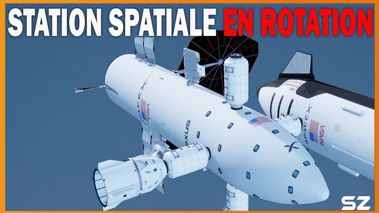 Station Starship en rotation : comment SpaceX crée une gravité artificielle