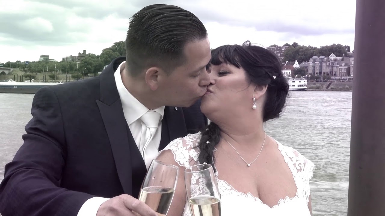Trouwclip 'soft' Sjoerd & Desiree 22 - 6 - 18