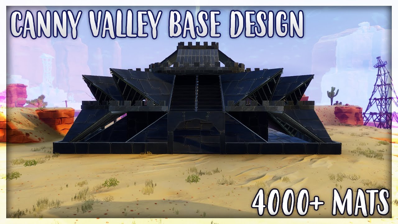 Canny Valley Base Design Nr.2 - Fortnite Save the World