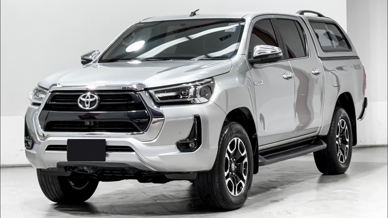 รีวิวโตโยต้า Toyota Hilux Revo Prerunner DOUBLE CAB 2.4High AT สีบรอนซ์เงิน ปี2022