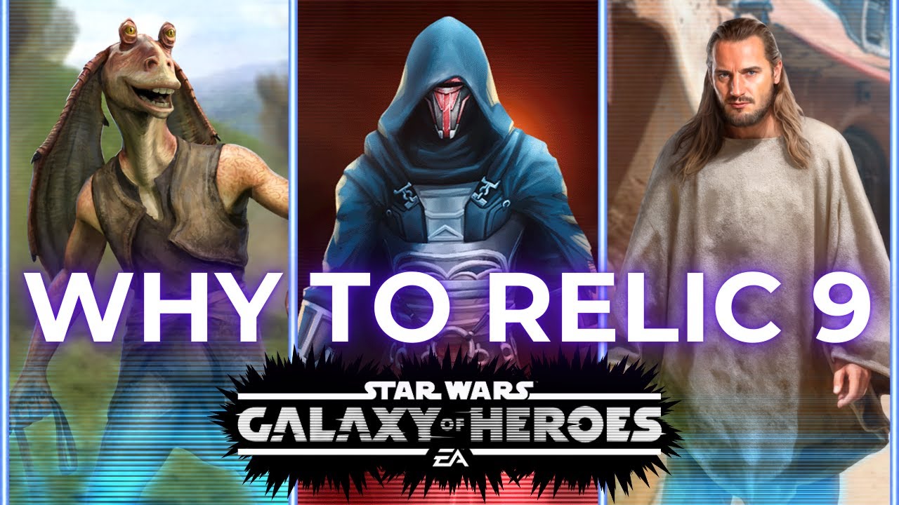 6 BEST Reasons to Relic 9 Characters in SWGOH