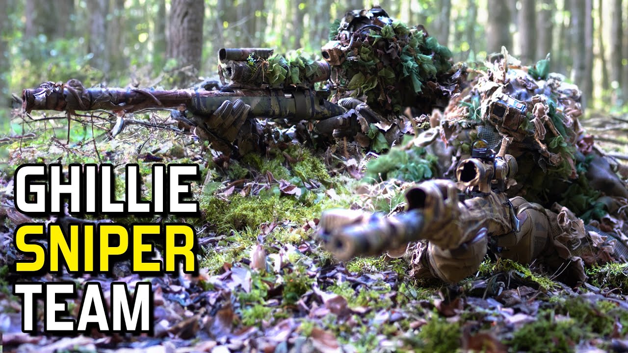 Ghillie Sniper Duo Hunt Badly Behaved Airsofters