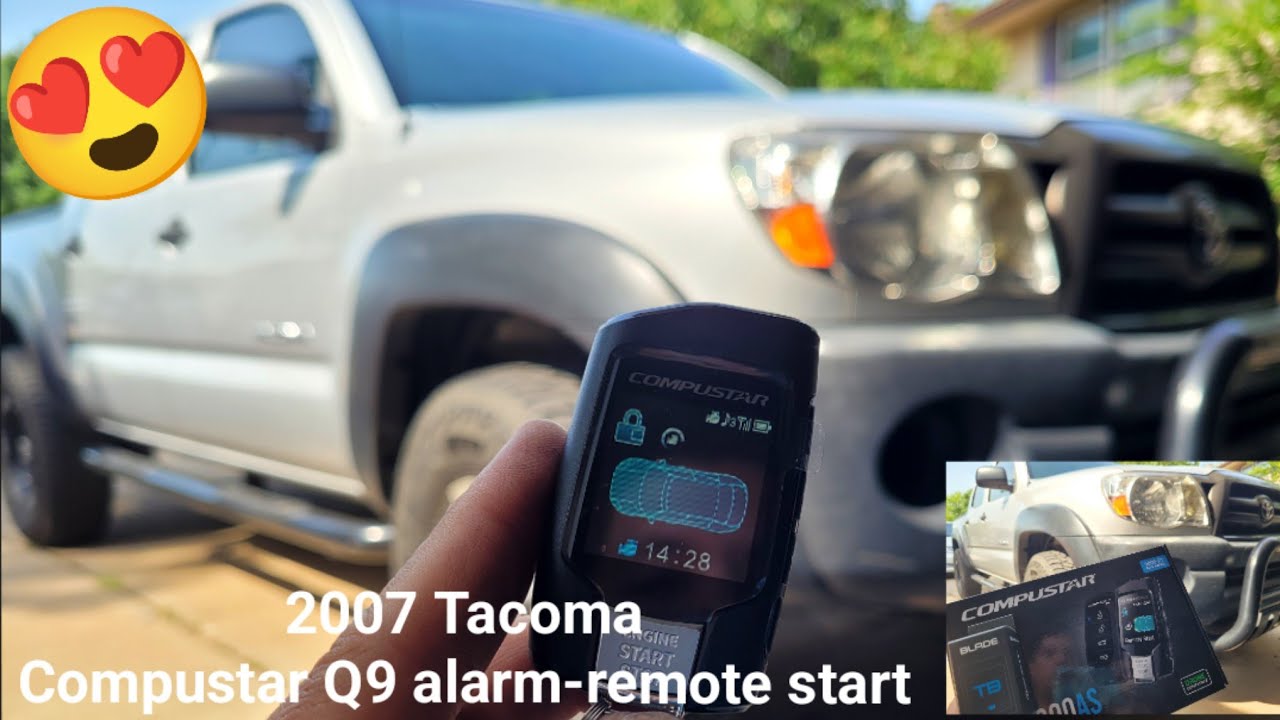 Сделай сам: установка сигнализации и дистанционного запуска на Tacoma 2007 года с Compustar Q9.