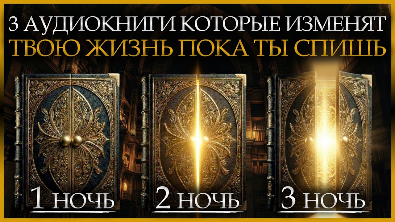 Измени Свою Жизнь За 3 Дня: 3 Аудиокниги, Которые Все Читают В ТАЙНЕ (3 Полные Аудиокниги)