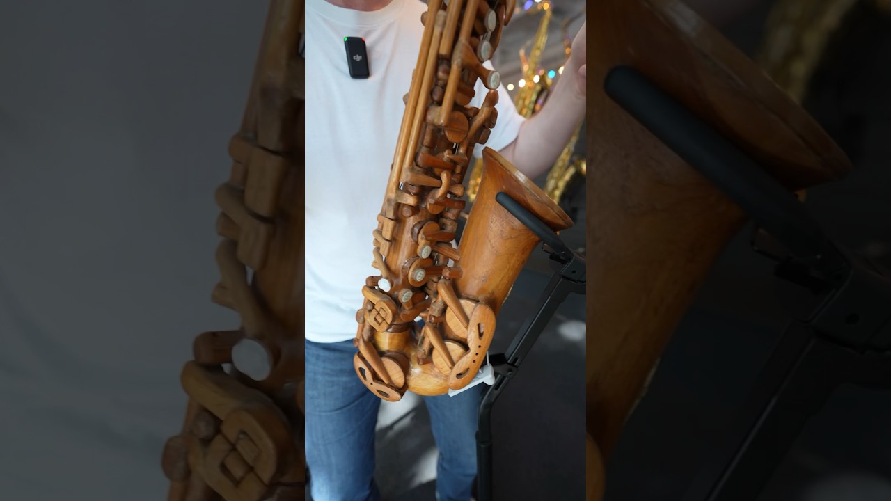 🎷Самый безумный саксофон в истории?! #саксофон #альтосакс #саксофон