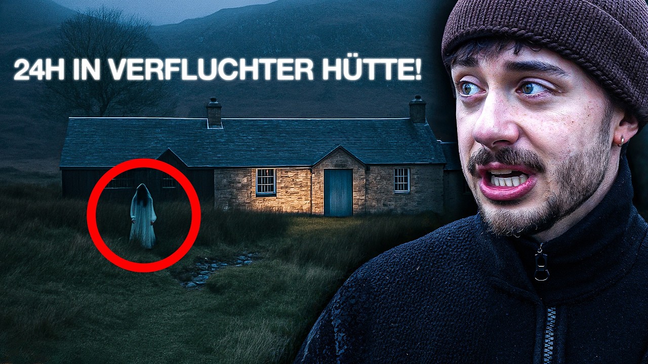 Eine Nacht in einer verlassenen von Geister heimgesuchten Hütte in Schottland!