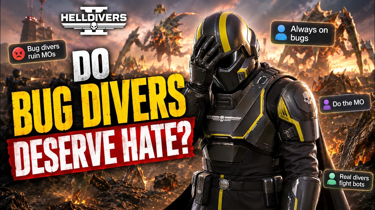 Посмотрите это, прежде чем винить других баг-дайверов | Helldivers 2