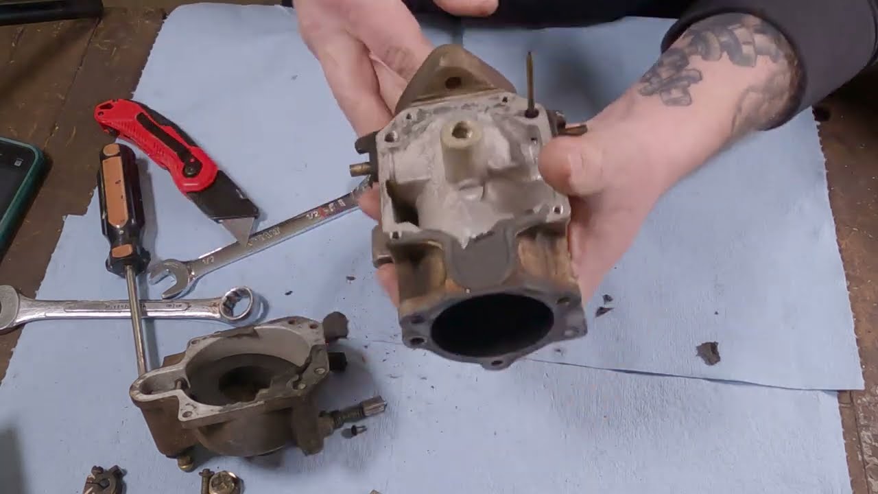 Карбюратор S&S Super B - полная переборка.