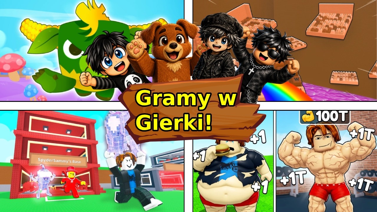Joł! 👋 Dziś na luzie &ndash; testujemy r&oacute;żne gry, gadamy i czytamy czat 😄 #roblox