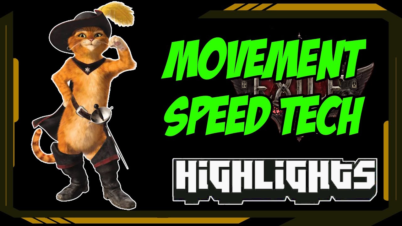 Movement speed tech - Path of Exile Highlights #680 - Ruetoo, Alkaizer, Quin69 and others