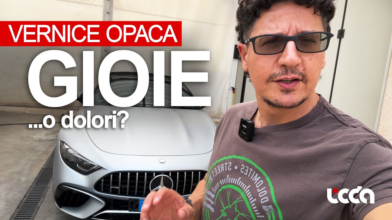 🚘 Vernice opaca... tante GIOIE e pochi dolori?